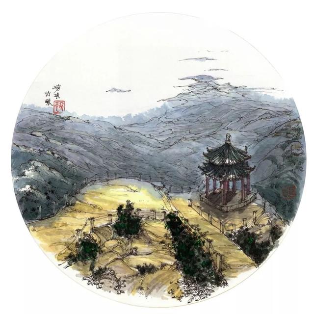 「艺术中国，金鼠迎春」——周长亮建筑画创意欣赏-29.jpg