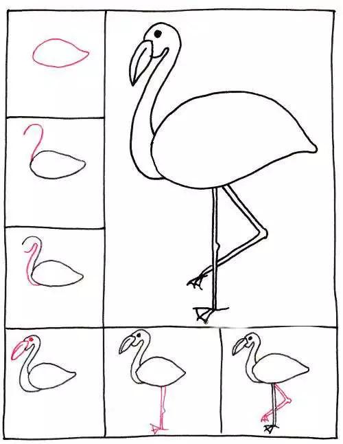 既简单，有详细的简笔画教程，拿去学画-7.jpg