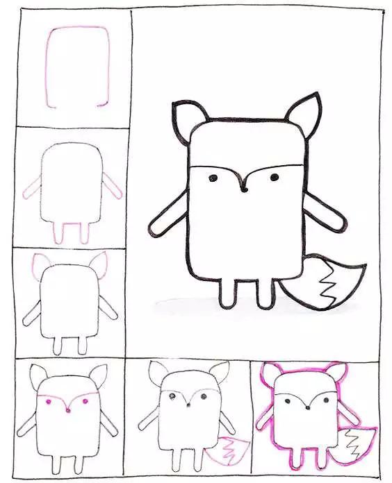 既简单，有详细的简笔画教程，拿去学画-9.jpg