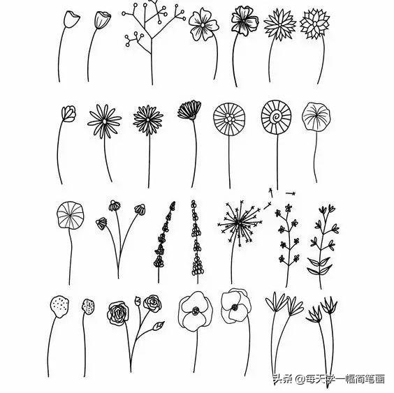 每天学一幅简笔画--2000个手帐绘画小素材，够你画一整年的了-6.jpg