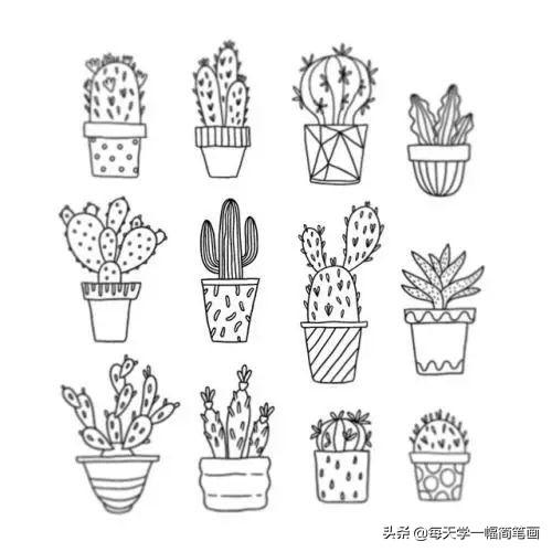 每天学一幅简笔画--2000个手帐绘画小素材，够你画一整年的了-18.jpg