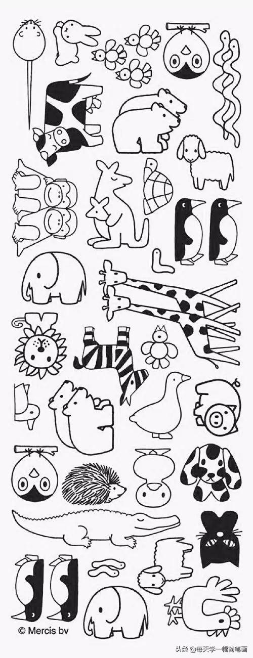 每天学一幅简笔画--2000个手帐绘画小素材，够你画一整年的了-92.jpg