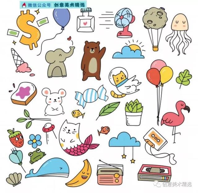 600多个儿童主题简笔画作品分享，不怕没有素材给孩子画，收藏了-26.jpg