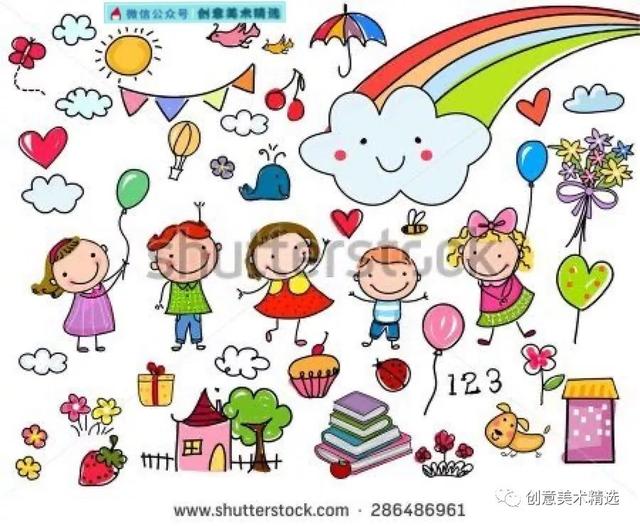 600多个儿童主题简笔画作品分享，不怕没有素材给孩子画，收藏了-25.jpg