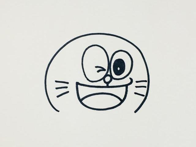 每天一张简笔画 | 哆啦A梦（内含详细步骤）-4.jpg