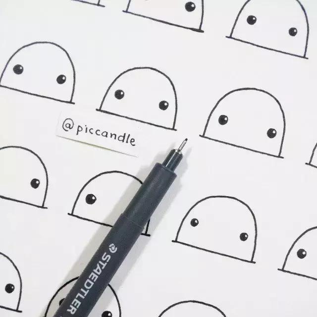 40款超简单的简笔画，让你分分钟get到手绘小技巧-7.jpg