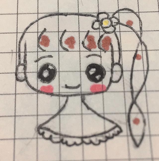 可爱的简笔画女孩，快来学习吧！-4.jpg