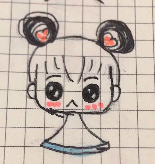 可爱的简笔画女孩，快来学习吧！-5.jpg