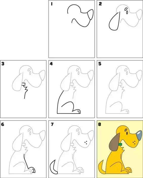 九种小狗的简笔画法详细教程，送给宅家的孩子-5.jpg