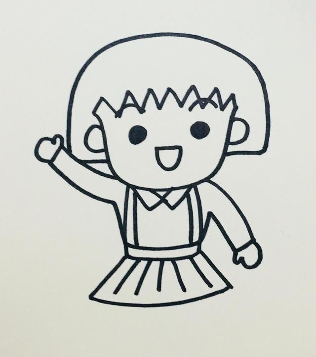 每天一张简笔画 | 樱桃小丸子（内含详细步骤）-5.jpg