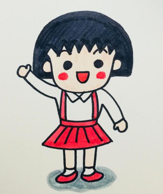 每天一张简笔画 | 樱桃小丸子（内含详细步骤）-7.jpg