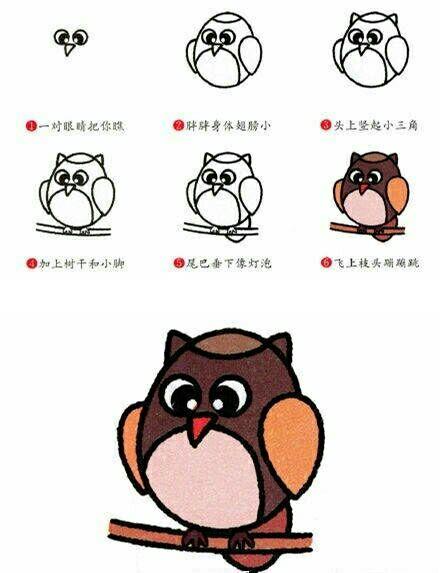 9个好可爱的动物简笔画，妈妈收起来和宅家的宝宝一起画-9.jpg