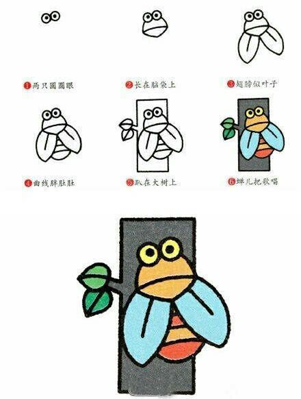 9个好可爱的动物简笔画，妈妈收起来和宅家的宝宝一起画-8.jpg