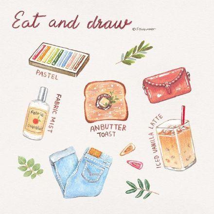 敲可爱的美食简笔画手账，喜欢的朋友可以动手画一画哦-11.jpg