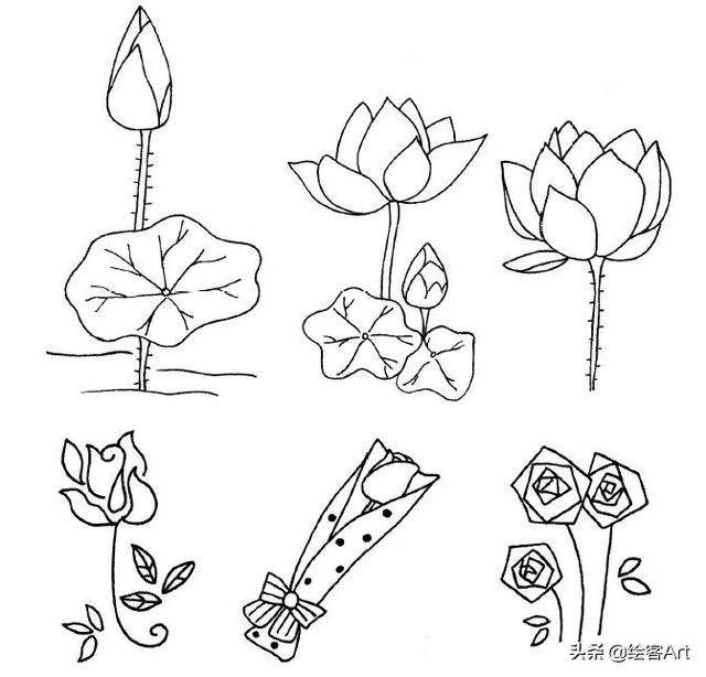 简笔画素材合集，涂鸦手帐So easy-18.jpg