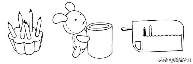 简笔画素材合集，涂鸦手帐So easy-40.jpg