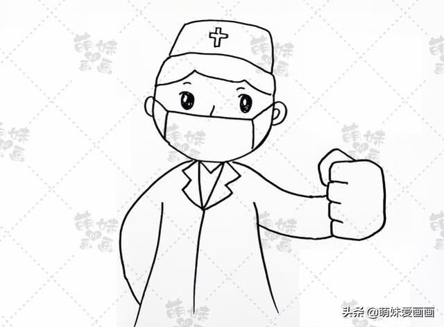 停课不停学！在家也能画抗疫情主题简笔画元素，一起为武汉加油-17.jpg