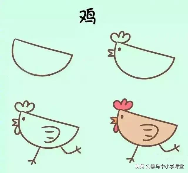 一分钟学会简笔画，简单实用又美观，零基础绘画小白就能画出来-6.jpg