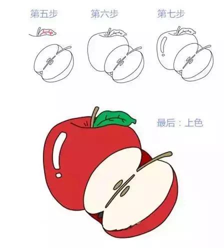 这些水果简笔画简单易学，特别适合幼儿园和小学的孩子，收藏-10.jpg