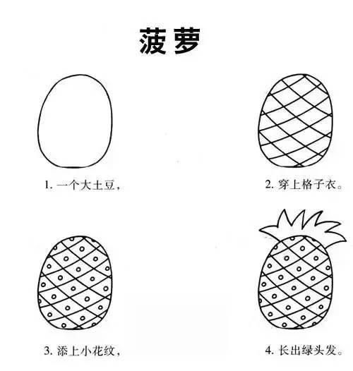 这些水果简笔画简单易学，特别适合幼儿园和小学的孩子，收藏-11.jpg