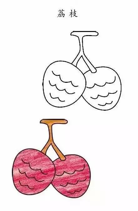 这些水果简笔画简单易学，特别适合幼儿园和小学的孩子，收藏-25.jpg