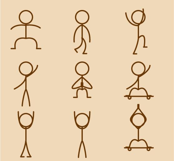 火柴人动作简笔画表情包-4.jpg