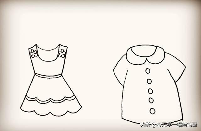 每天学一幅简笔画--60种衣服的简单简笔画画法，附教程-10.jpg
