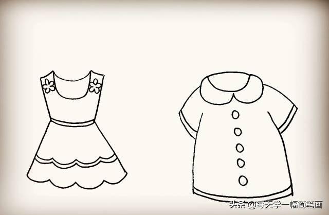 每天学一幅简笔画--60种衣服的简单简笔画画法，附教程-11.jpg