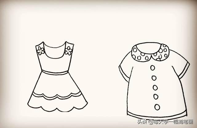 每天学一幅简笔画--60种衣服的简单简笔画画法，附教程-12.jpg