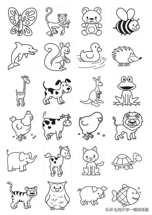 每天学一幅简笔画--史上最全各素材简笔画~全是干货-16.jpg