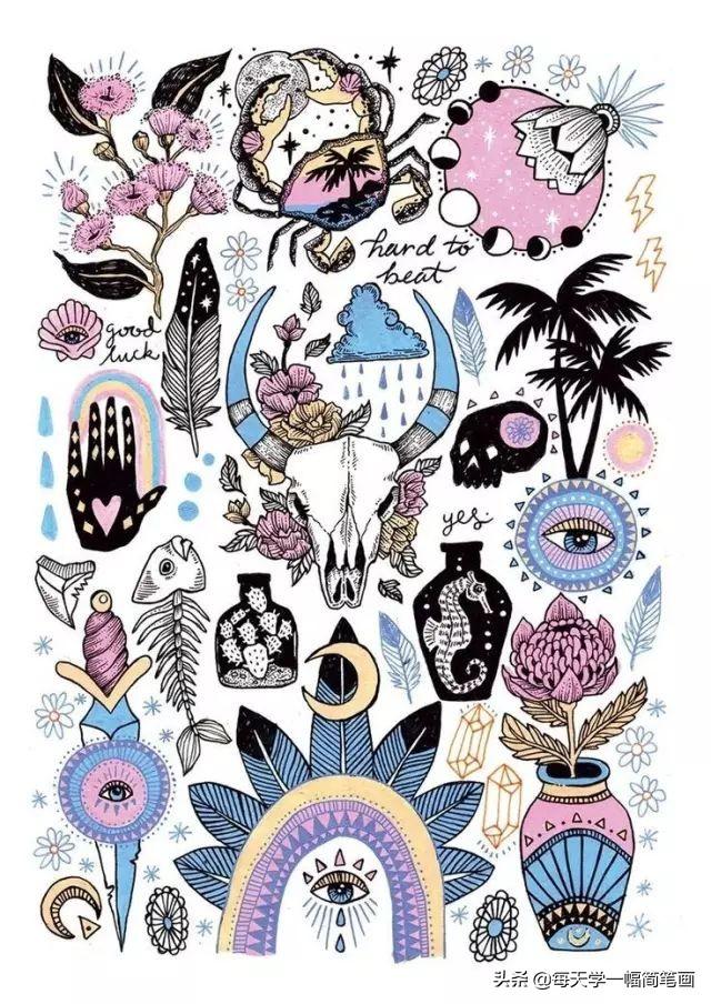 每天学一幅简笔画--史上最全各素材简笔画~全是干货-28.jpg