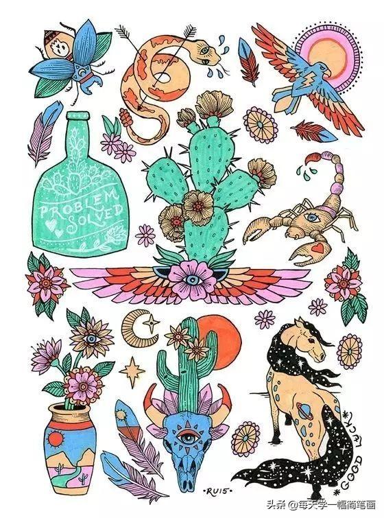 每天学一幅简笔画--史上最全各素材简笔画~全是干货-31.jpg