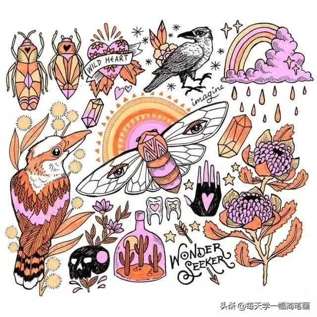 每天学一幅简笔画--史上最全各素材简笔画~全是干货-29.jpg