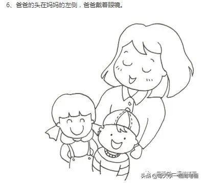每天学一幅简笔画--幼儿幸福的一家人简笔画图片-5.jpg