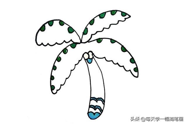 每天学一幅简笔画--创意树木简笔画图片大全-6.jpg