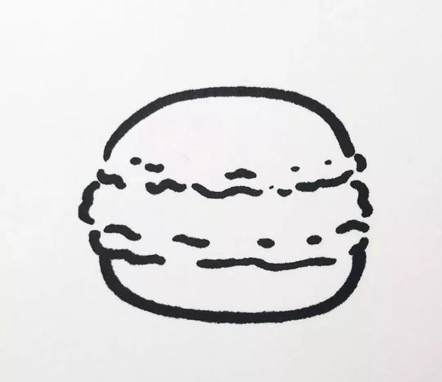 简笔画小课堂—简单好画马可笔的诱人的小蛋糕甜甜圈简笔画-19.jpg