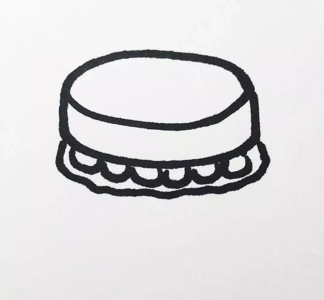 简笔画小课堂—简单好画马可笔的诱人的小蛋糕甜甜圈简笔画-40.jpg