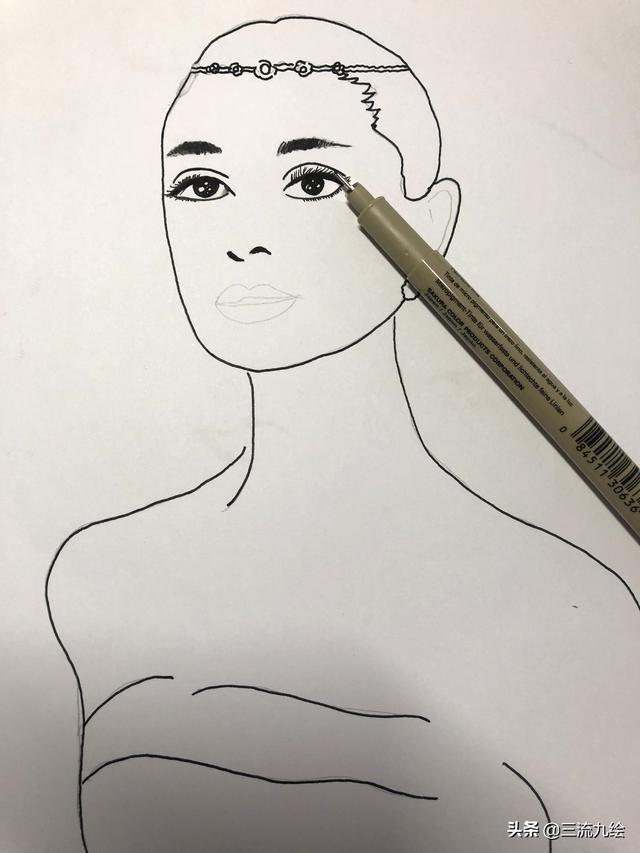 「宅在家干嘛」：手把手教你画人物简笔画，简单又好看，菜鸟也会-7.jpg