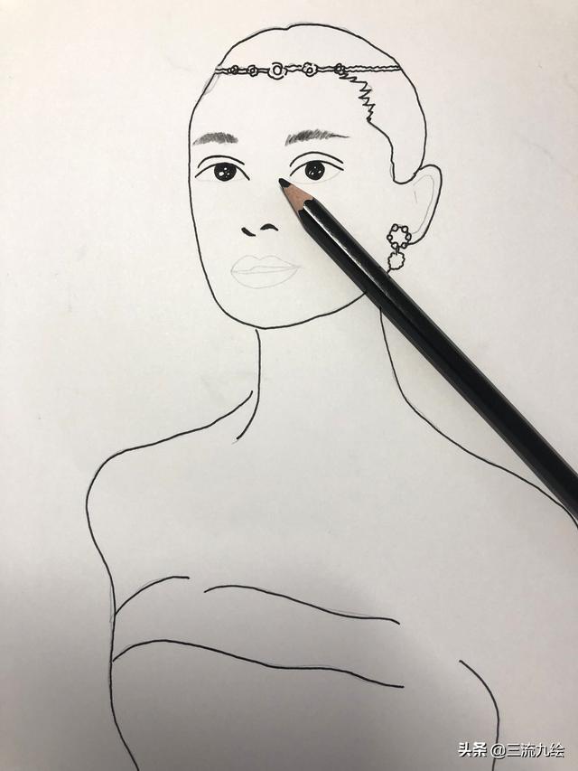 「宅在家干嘛」：手把手教你画人物简笔画，简单又好看，菜鸟也会-6.jpg