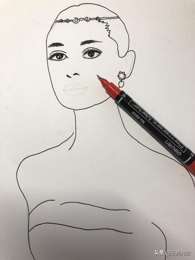 「宅在家干嘛」：手把手教你画人物简笔画，简单又好看，菜鸟也会-10.jpg