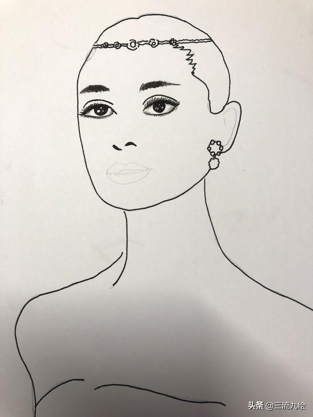 「宅在家干嘛」：手把手教你画人物简笔画，简单又好看，菜鸟也会-9.jpg