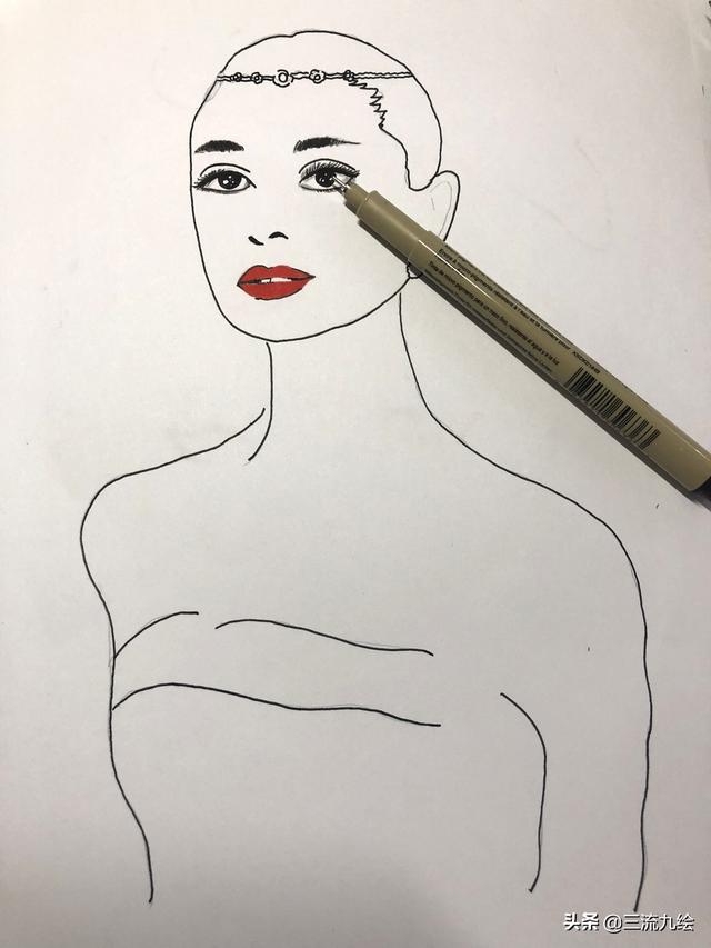 「宅在家干嘛」：手把手教你画人物简笔画，简单又好看，菜鸟也会-12.jpg