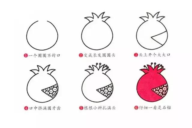 常见的水果简笔画大全，适合幼儿园和小学低年级小朋友，快收藏-34.jpg