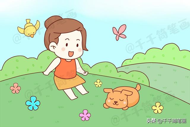 儿童春天风景画大全，好看易画，让孩子更了解大自然-7.jpg