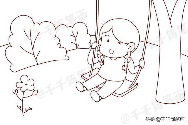 儿童春天风景画大全，好看易画，让孩子更了解大自然-14.jpg