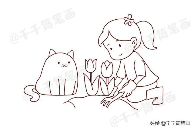 儿童春天风景画大全，好看易画，让孩子更了解大自然-18.jpg