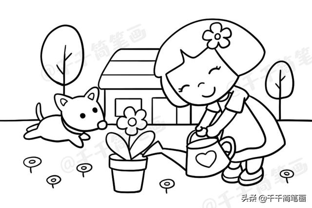 儿童春天风景画大全，好看易画，让孩子更了解大自然-24.jpg