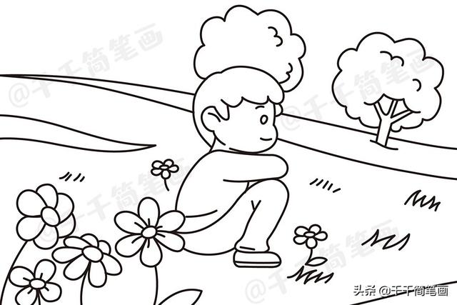 儿童春天风景画大全，好看易画，让孩子更了解大自然-34.jpg