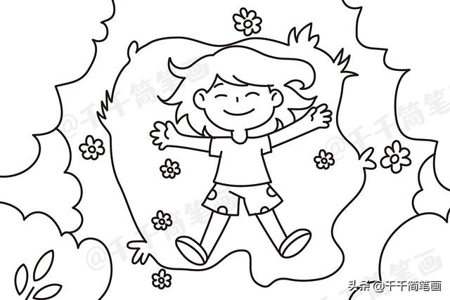 儿童春天风景画大全，好看易画，让孩子更了解大自然-36.jpg