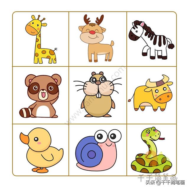 100+手帐素材简笔画，可爱又简单，喜欢的小可爱自己动手画一画-7.jpg